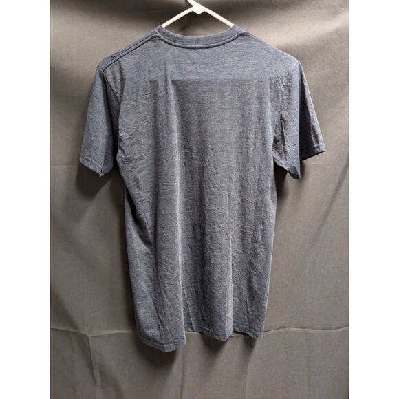 Lifted Research Group Cycle Logo Graphic Tee Men Size Small Heather Blue - Picture 2 of 3